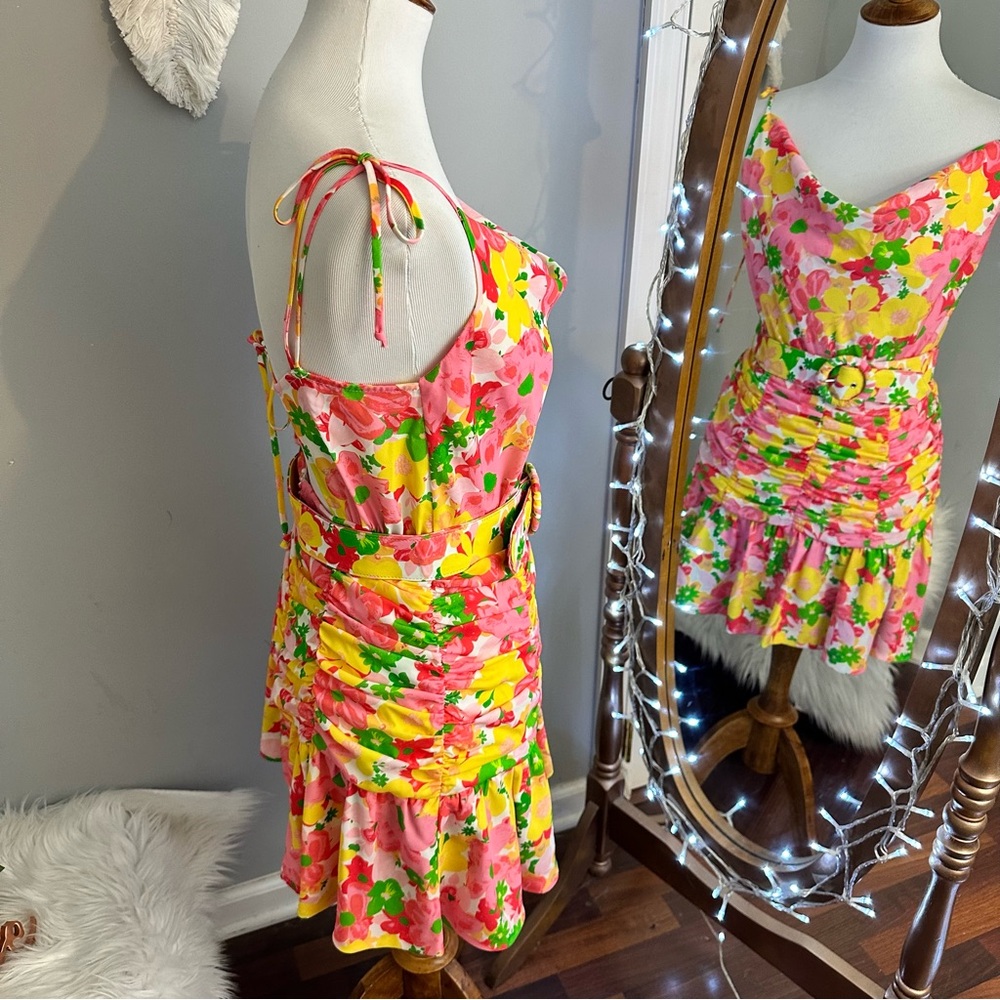 For Love and Lemons Miranda Mini floral dress - Picture 6 of 13
